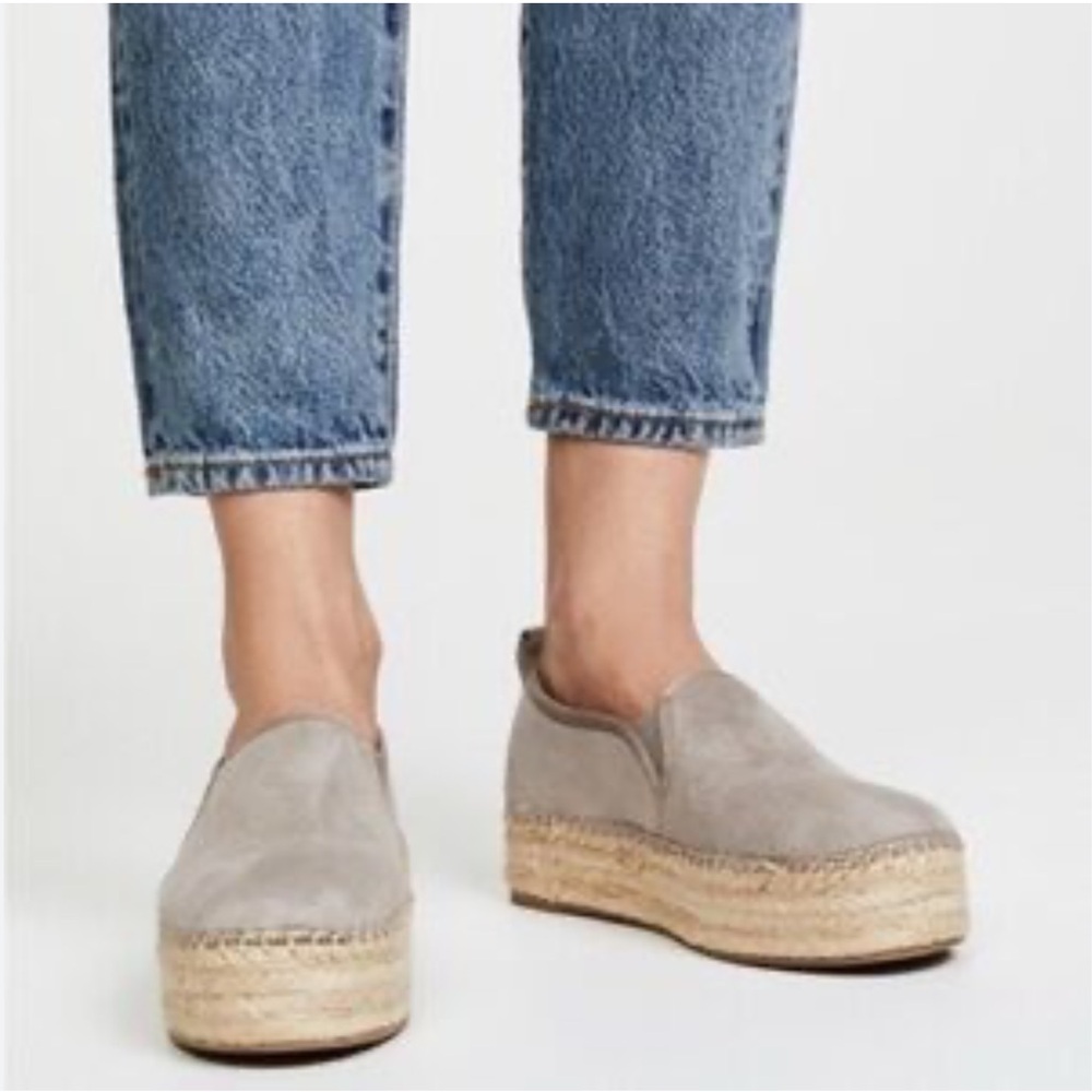 Sam Edelman Carrin Espadrilles Taupe Size 8.5 - Picture 9 of 9